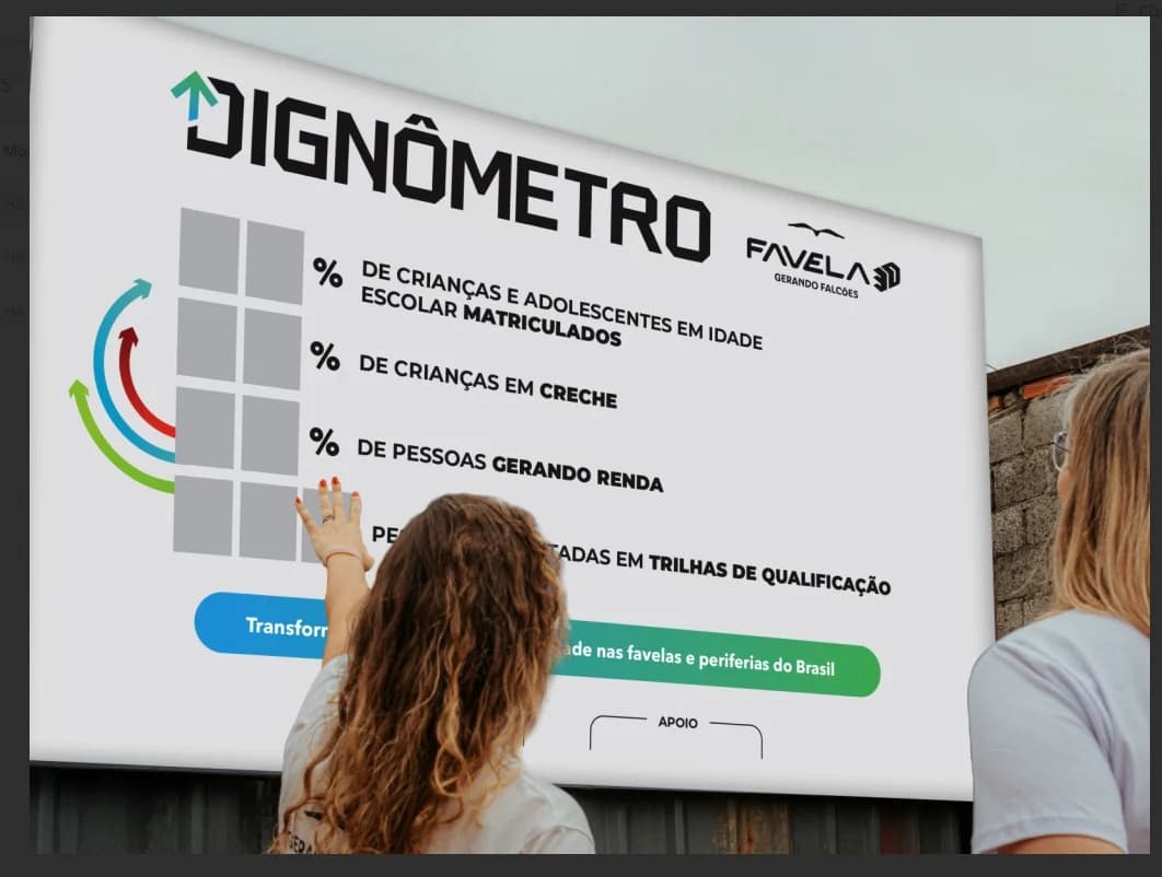 Gerando Falcões lança Dignômetro
